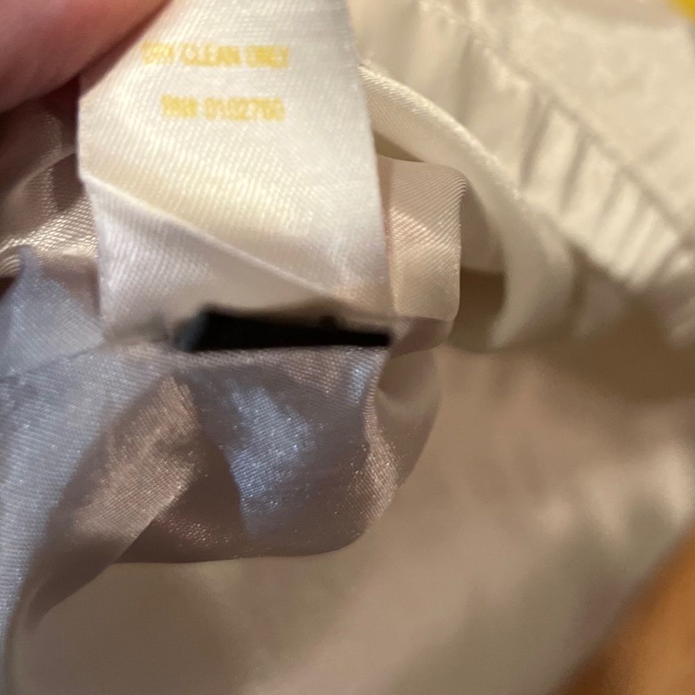 kate spade | Jillian | Lined Silk Rainbow Stripe Dress w Front Pockets & Bow - Picture 13 of 15